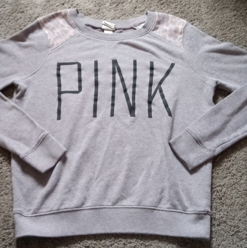 Gray PINK sweater